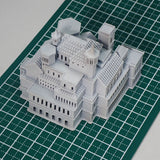 Count's residence : Fantasy Realm Architecture Building 3D unpainted kit 1:600 size 4003