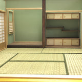 6 tatami mat Japanese-style room with alcove and floor armpit : Matsumoto Craft Works Yoshihiko Matsumoto Painted 1:12 scale