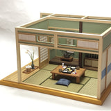 6 tatami mat Japanese-style room with alcove and floor armpit : Matsumoto Craft Works Yoshihiko Matsumoto Painted 1:12 scale