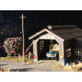Bus garage in the countryside : Art Stage K - Finished product 1:150 size