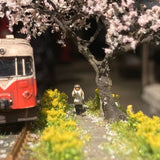 Rural landscape in spring : Art Stage K Painted 1:150 size