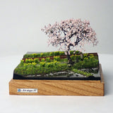 Rural landscape in spring : Art Stage K Painted 1:150 size