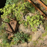 Logging railroad - A worker taking a smoke break : Art Stage K Painted 1:87 size