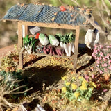 Autumn Vegetable Market: Art Stage K - Diorama Art Work 1:87 Scale