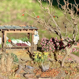 Autumn Vegetable Market: Art Stage K - Diorama Art Work 1:87 Scale