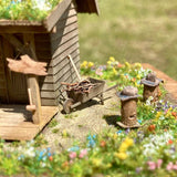 Small cottage in the grasslands : Art Stage K - Diorama Art Work 1:150 scale