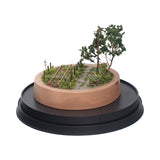 Hydrangeas and a railroad crossing : Art Stage K - Diorama Art Work 1:150 scale N gauge