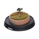 Rural landscape with red spider lilies : Art Stage K - Diorama Art Work 1:150 scale