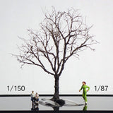 Completed tree model "Nude tree of winter approx. 8cm" : Art Stage K - Modeling work - Non-Scale