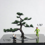 Completed tree model "Pine of garden approx. 5cm" : Art Stage K - Modeling work - Non-Scale