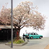 Kamikanbai Station in spring : Modelling 375 diorama work 1:80scale 375-01