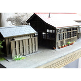 375-14 Spring Kamikanbai Station II: Modeling 375 diorama art work 1:80