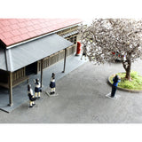 375-14 Spring Kamikanbai Station II: Modeling 375 diorama art work 1:80