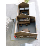 375-14 Spring Kamikanbai Station II: Modeling 375 diorama art work 1:80