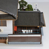 Showa-era Scene - Public Bath in front of Station : Keichu Matsuo Diorama work 1:80 scale No.12