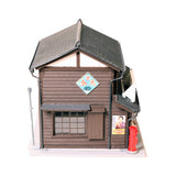 Scenes of the Showa Era: Kimura Shoten General Store (with Car) : Keichu Matsuo, Pre-painted Model, 1:80 Scale, Scene No. 15