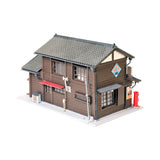 Scenes of the Showa Era: Kimura Shoten General Store (with Car) : Keichu Matsuo, Pre-painted Model, 1:80 Scale, Scene No. 15