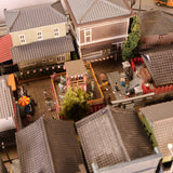 Scenes from the Showa Era: Sunset in the 4th District (Includes 1 Car): Keichu Matsuo, Diorama art work, 1:150 Scale, N Gauge Layout, Scene No. 16