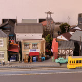 Scenes from the Showa Era: Sunset in the 4th District (Includes 1 Car): Keichu Matsuo, Diorama art work, 1:150 Scale, N Gauge Layout, Scene No. 16