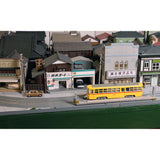 Showa-Era Scenery: Sunset in the 5th Block (Includes 2 Cars): Keichu Matsuo, Diorama Art work, 1:150 Scale, N-Gauge Layout, Scenery No. 17