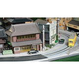 Showa-Era Scenery: Sunset in the 5th Block (Includes 2 Cars): Keichu Matsuo, Diorama Art work, 1:150 Scale, N-Gauge Layout, Scenery No. 17