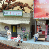 Pachinko Stardust & Bar Cherry : Showa Retro Scene Museum - Yasuyuki Kase - Diorama Work 1:80 scale