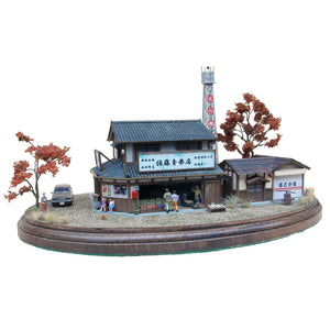 Sato Fruit and Vegetable Shop & Fire Brigade Garage : Showa Retro Scene Museum - Yasuyuki Kase - Diorama Work 1:80 Scale