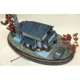 Sato Fruit and Vegetable Shop & Fire Brigade Garage : Showa Retro Scene Museum - Yasuyuki Kase - Diorama Work 1:80 Scale