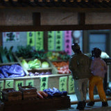 Sato Fruit and Vegetable Shop & Fire Brigade Garage : Showa Retro Scene Museum - Yasuyuki Kase - Diorama Work 1:80 Scale