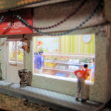 Tada Fruit and Vegetable Shop & Confectionery Shop : Showa Retro Scene Museum - Yasuyuki Kase - Diorama Work 1:80 scale