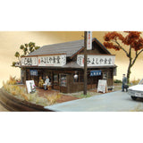 Cheap restaurant & the grilled Japanese sweet potato cart : Showa Retro Scene Museum - Yasuyuki Kase - Diorama Work 1:80 Scale