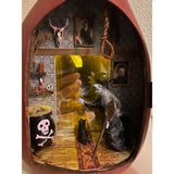 Diorama Hyotan - Witch House : Hyotan Sumijiro - diorama art work non-scale