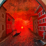 Diorama Hyotan - Tramont di Venezia (Sunset over Venezia) : Hyotan Sumijiro - diorama art work non-scale