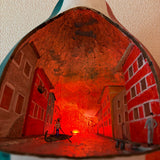 Diorama Hyotan - Tramont di Venezia (Sunset over Venezia) : Hyotan Sumijiro - diorama art work non-scale