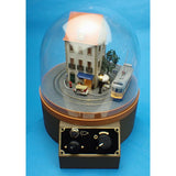Lisbon Tram Street Corner Diorama B: Ikeda Modeling - Diorama art work - 1:150 Scale - 6.5mm N Narrow Gauge