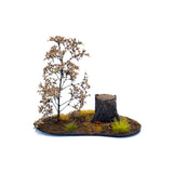 Landscape with Tree Stumps Autumn : Accessories for Landscapes Pre-painted 1:35 - 48 81002