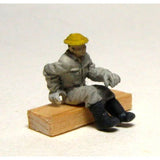 Muñeco "5" (Hombre con brazos adelante y atrás): Almodel Kit sin pintar HO (1:87) B5014