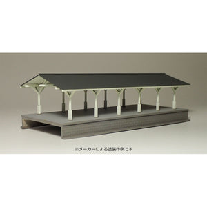 "Model" Meiji-style Large Platform (Shed Extension) : IORI Workshop Unassembled Kit N (1:150) 214