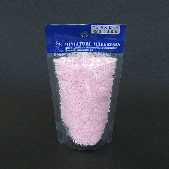 Esponja terrestre extra fina rosa cereza (para flor de cerezo) : Koukoudou Material Non-scale LA-1255