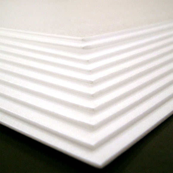 Styrene Paper B4-1P 1mm Thickness 4-Pack : Kougen-do Material Non-scale SP-B4-1P