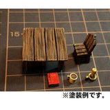 Accessory Set F - Desk Set: Aurora Model Unpainted Kit O (1:48) - 1:35 Kt-020