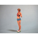 Jogging Girl (Jogger) : 极光模型未上漆套件 1:32 比例 Sk-021