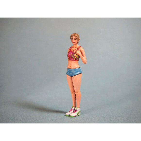Jogging Girl (Jogger) : 极光模型未上漆套件 1:32 比例 Sk-021