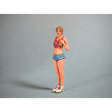 Jogging Girl (Jogger) : Aurora Model Unpainted Kit 1:32scale Sk-021