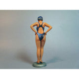 Swimmer Girl : Aurora Model Unpainted Kit 1:32 Scale Sk-010