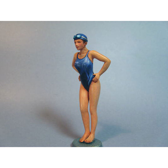 Swimmer Girl : Aurora Model Unpainted Kit 1:32 比例 Sk-010