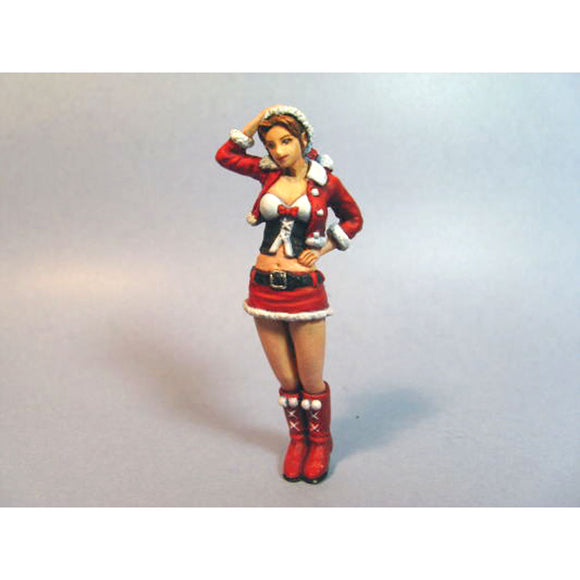 Father Christmas Girl : Aurora Model Unpainted Kit 1:32 Scale Sk-012