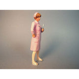 Female Nurse: Aurora Model Unpainted Kit 1:32 Scale Sk-004