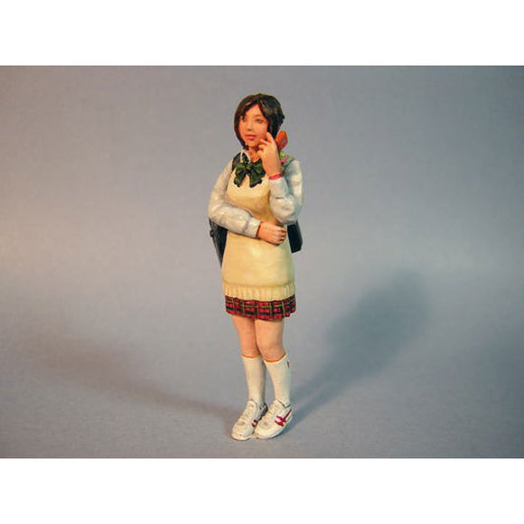 High School Girl 2007 ver.3 : Aurora Model Unpainted Kit 1:32scale Sk-008