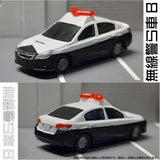 1002 Patrol Police vehicle B: ONLY RED Unpainted Kit 1:150